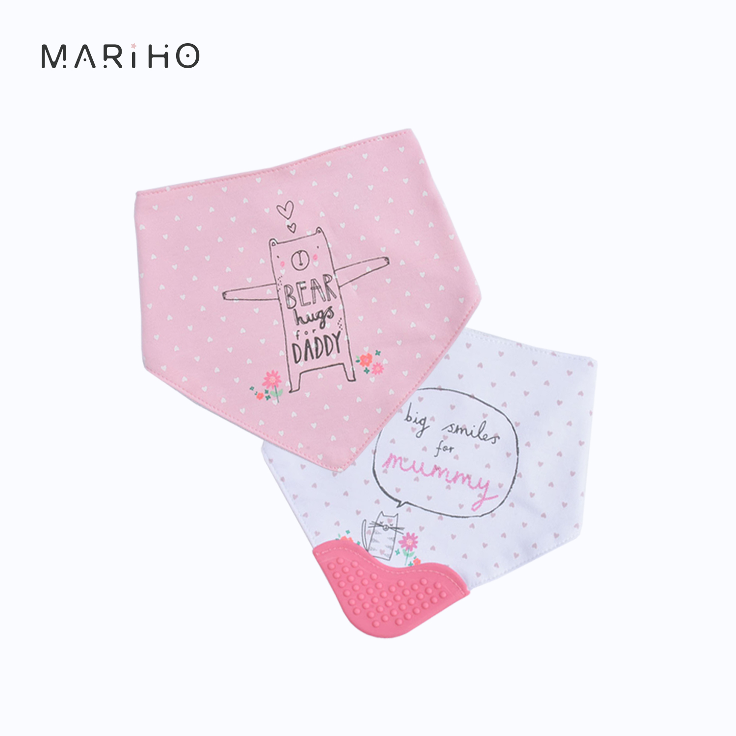 【Mariho】寶貝咬咬固齒圍兜